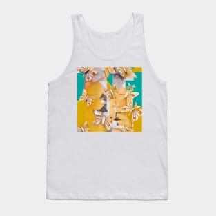 Butterfly Abstract Collage Tank Top